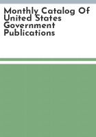 Monthly_catalog_of_United_States_government_publications